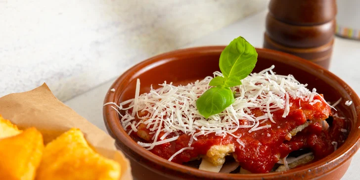 Arancini, Panzerotto, Parmigiana, mäsové rolky aj otvorené vouchery v Panzerotto Style
