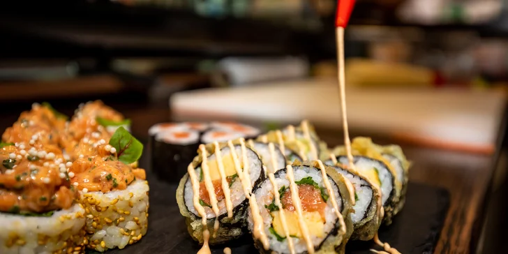 Fantastický lososový set pre 2 osoby v SUSHIHANIL