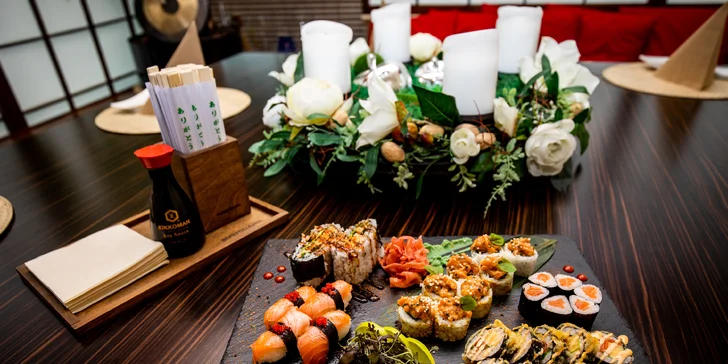 Fantastický lososový set pre 2 osoby v SUSHIHANIL