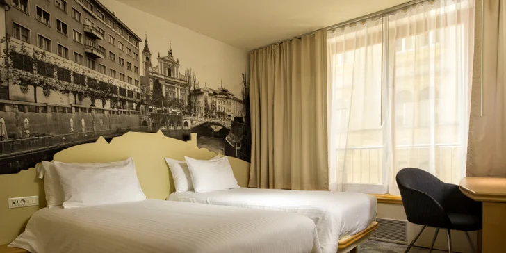 Dovolenka v slovinskej Ľubľane: 3* hotel v centre, raňajky aj požičanie bicyklov
