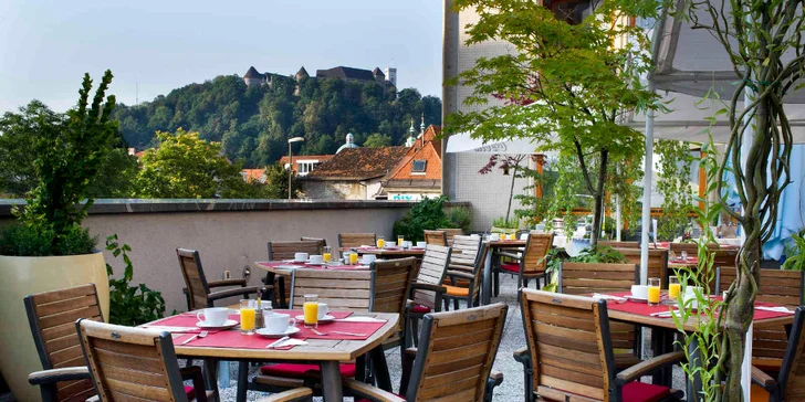 Dovolenka v slovinskej Ľubľane: 3* hotel v centre, raňajky aj požičanie bicyklov