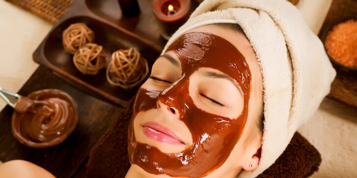 Exkluzívna čokoládová masáž alebo kozmetické procedúry pre zdravšiu a krajšiu pleť