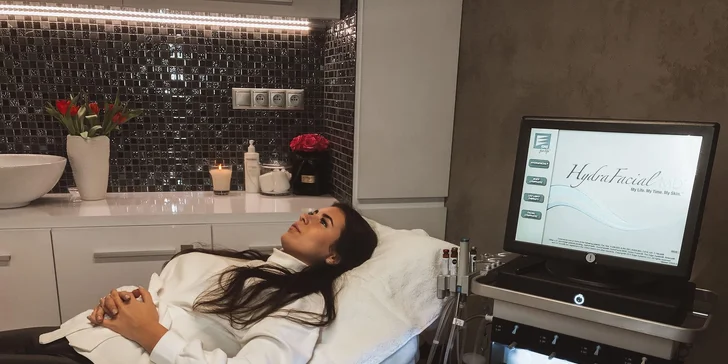 Ošetrenie prístrojom Hydrafacial alebo mezoterapia Dermapenom