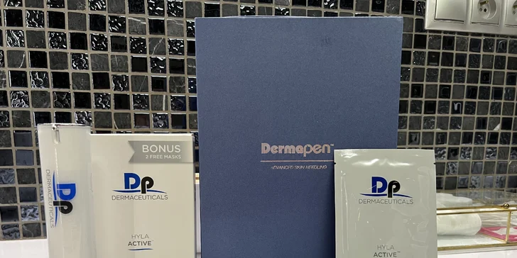 Ošetrenie prístrojom Hydrafacial alebo mezoterapia Dermapenom