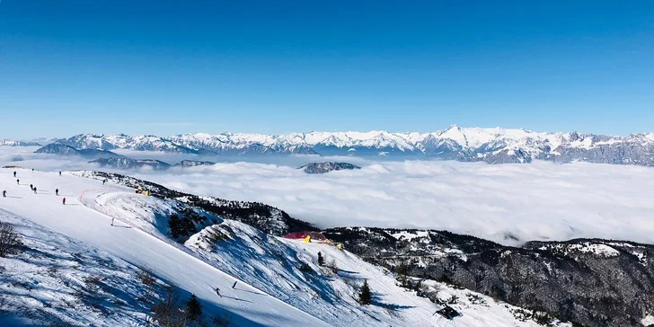 Lyžovačka v alpskej oblasti Trentino: 4* spa hotel v Bondone, polpenzia a wellness