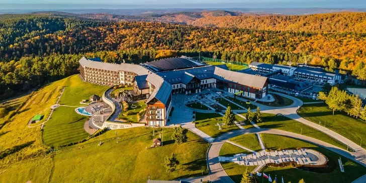 Pobyt v lone prírody v 4* hoteli s 3-poschodovým wellness & spa a atrakciami pre celú rodinu