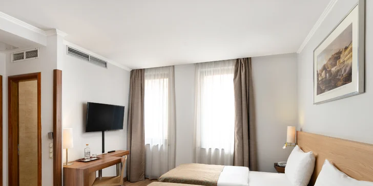 4* hotel v historickom centre Budapešti: pobyt s raňajkami