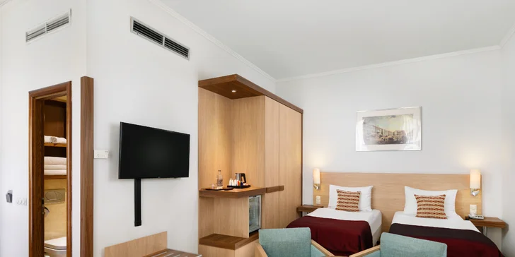 4* hotel v historickom centre Budapešti: pobyt s raňajkami
