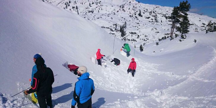 Vždy v bezpečí: Základný lavínový kurz s certifikovaným medzinárodným horským sprievodcom