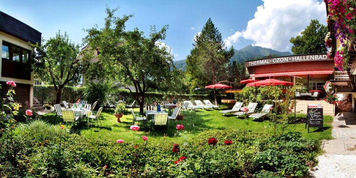 Aktívna dovolenka v rakúskych Alpách, údolie Gastein: 4* hotel s polpenziou a wellness, first minute aj noc zadarmo