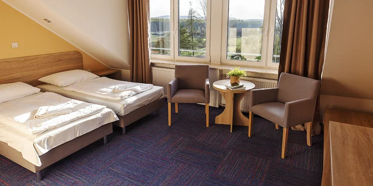 Poľské Zlaté Hory: wellness s bazénom, strava aj atrakcie pre celú rodinu, možnosť 2 detí zdarma