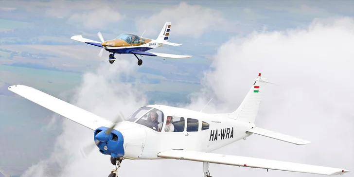 Zážitkový let na lietadle PIPER PA-28-151 WARRIOR II až zo 4 letísk