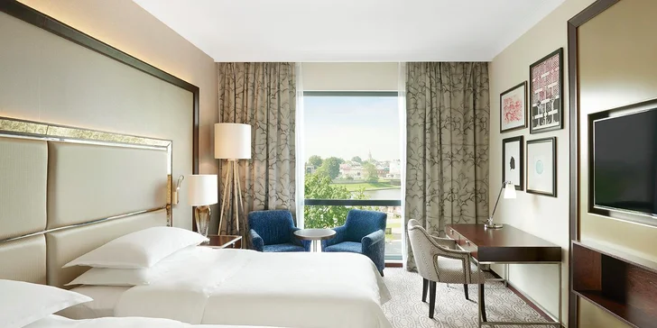 Pobyt v krásnom 5* Hoteli Sheraton Grand Krakow: raňajky, wellness aj občerstvenie v Club Lounge