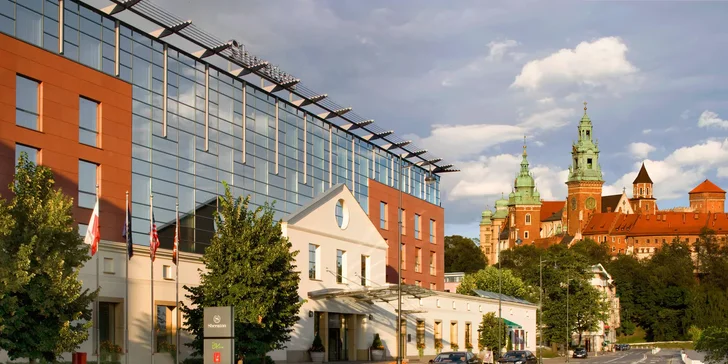 Pobyt v krásnom 5* hoteli Sheraton Grand Krakow: raňajky alebo polpenzia a neobmedzený wellness