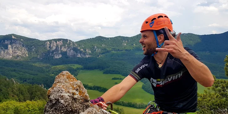 1-dňové alebo 2-dňové kurzy skalného lezenia pre 1 alebo 2 osoby