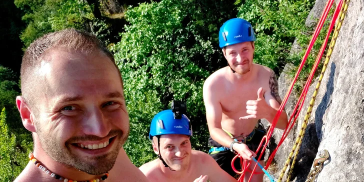 1-dňové alebo 2-dňové kurzy skalného lezenia pre 1 alebo 2 osoby