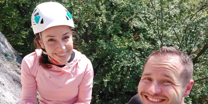 1-dňové alebo 2-dňové kurzy skalného lezenia pre 1 alebo 2 osoby