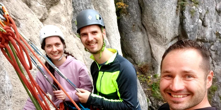 1-dňové alebo 2-dňové kurzy skalného lezenia pre 1 alebo 2 osoby