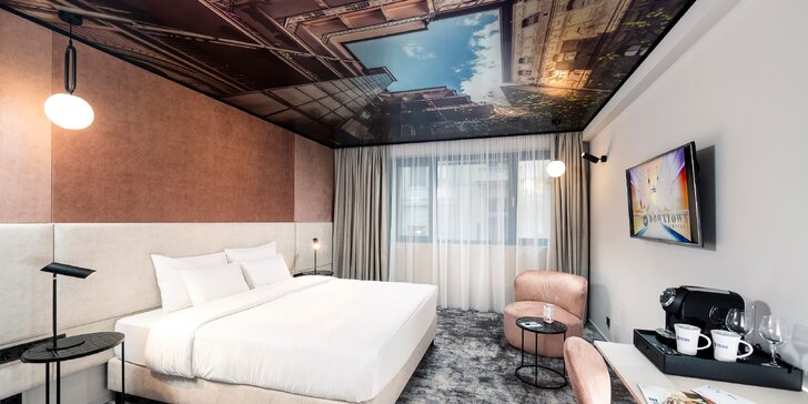 Luxusný pobyt v novootvorenom hoteli v centre Budapešti s raňajkami, wellness aj zľavou do baru