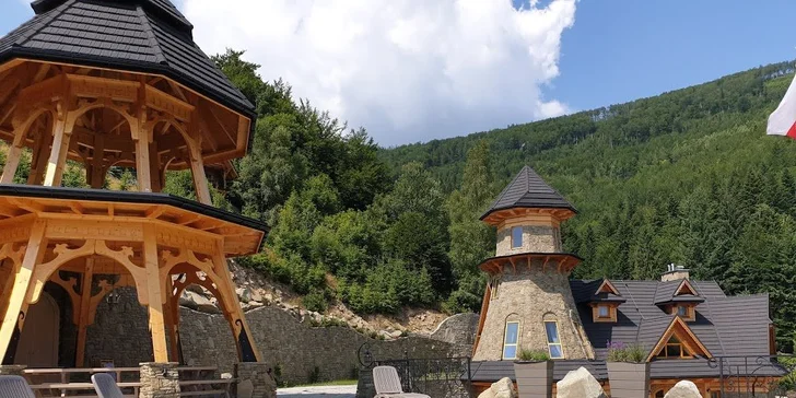 5* rezort v poľských Beskydách: pobyt s raňajkami a vírivkou