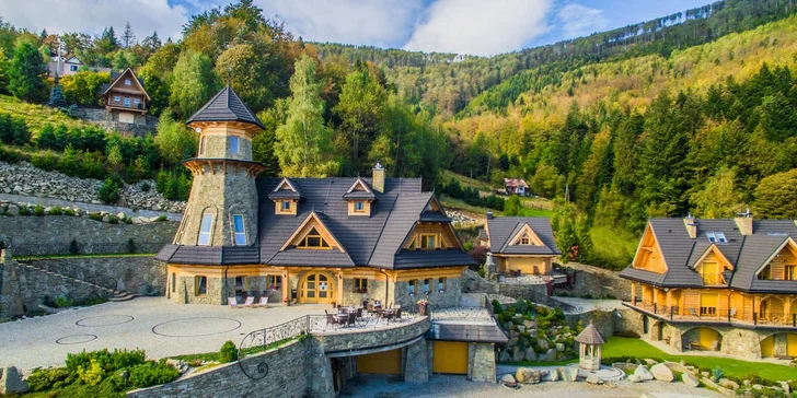 5* rezort v poľských Beskydách: pobyt s raňajkami a vírivkou