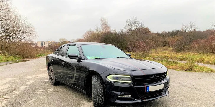 Jazda ako vodič či spolujazdec v DODGE CHARGER, pre deti možnosť auto naštartovať a odfotografovať sa