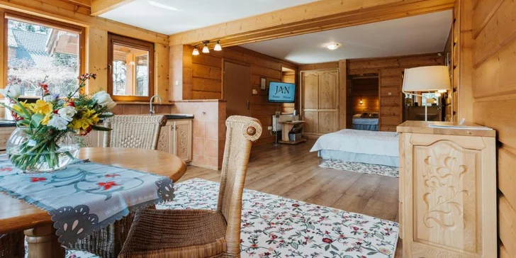 Dovolenka plná oddychu a zážitkov v Zakopanom: apartmány s kuchyňou aj balkónom pre 2-4 osoby