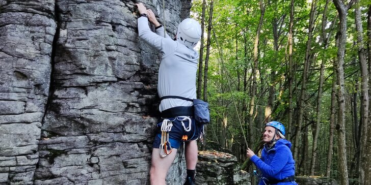 Kaľamárka: Kurz lezenia na skalách s certifikovaným inštruktorom