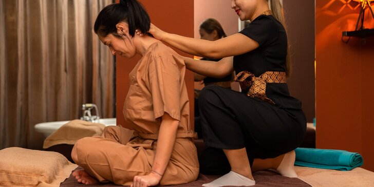 Luxusná thajská masáž chrbta či nôh v Thai Sense