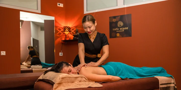 Luxusná aromatická thajská masáž v Thai Sense
