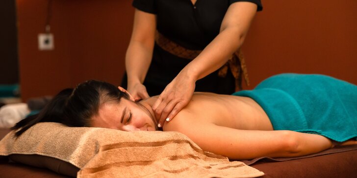 Luxusná aromatická thajská masáž v Thai Sense
