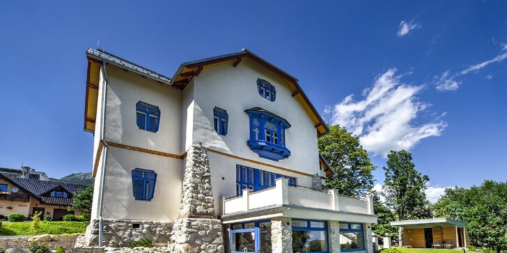 Luxusné ubytovanie v historickej pamiatke v srdci Tatier s raňajkami a wellness