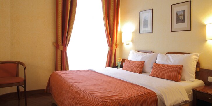 Romantický pobyt v 4* hoteli kúsok od Petřína vrátane raňajok
