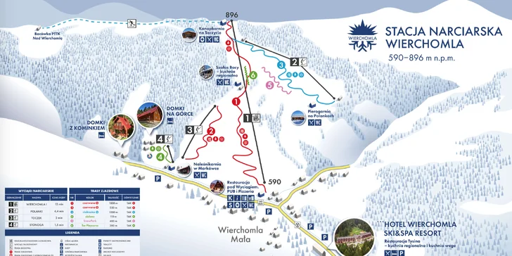 Skipasy 4 + 1 hod. v poľskom stredisku Wierchomla SKI