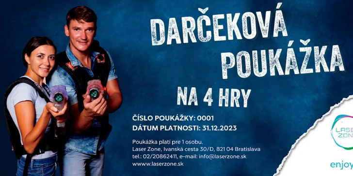 Nespútaná zábava pre deti i dospelých: permanentka či darčeková poukážka na vstup do JUMP ARENA, KidsHouse alebo LASER ZONE