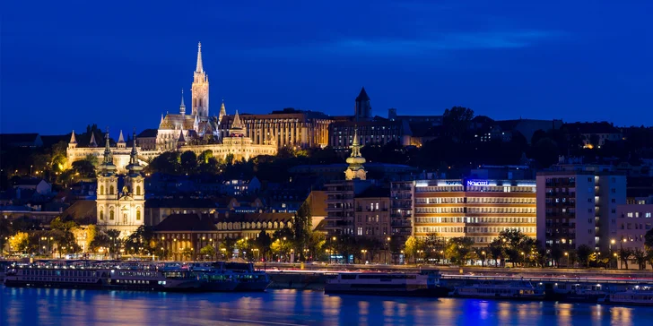 Budapešť: 4* hotel s výhľadom na parlament, raňajky a sauna v cene, pobyt pre 2 deti zdarma