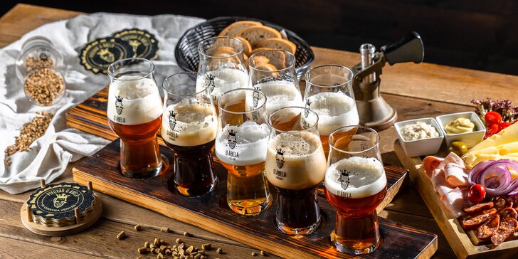 Pivovar u Ábela: Degustácia remeselných pív aj s prehliadkou pivovaru