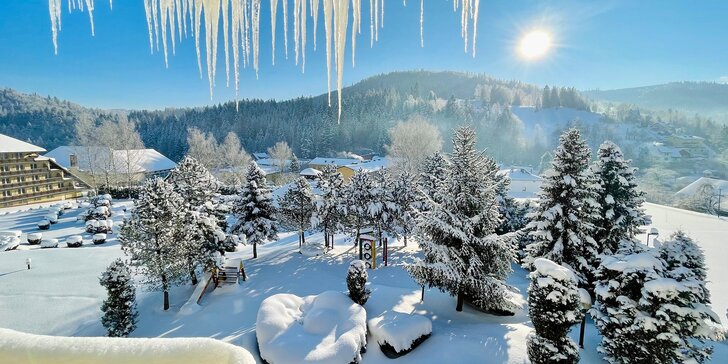Zima alebo jar v Sliezskych Beskydoch: hotel priamo pri zjazdovke so super wellness a množstvom atrakcií pre deti