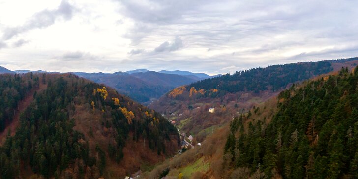 Vynikajúci oddych v Štiavnických vrchoch: penzión s raňajkami či polpenziou a wellness