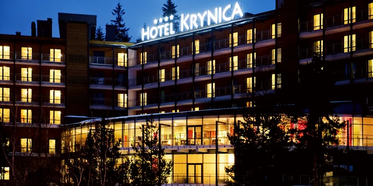 Pobyt v nádhernom prostredí Krynice-Zdrój: raňajky či polpenzia a wellness