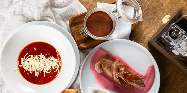 Romantické trojchodové degustačné menu v Le Torri