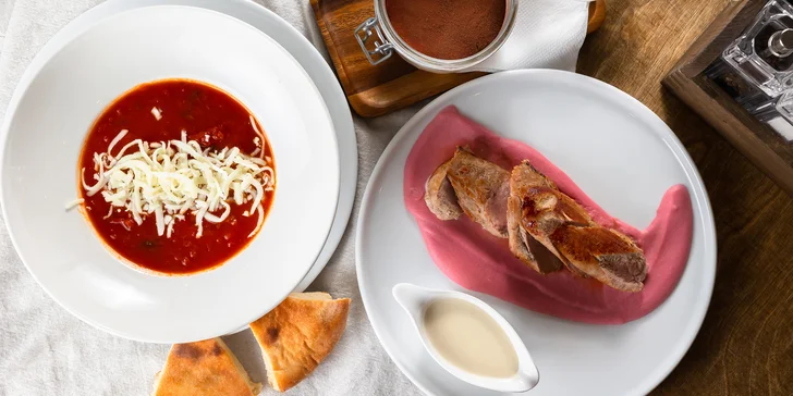 Romantické trojchodové degustačné menu v Le Torri