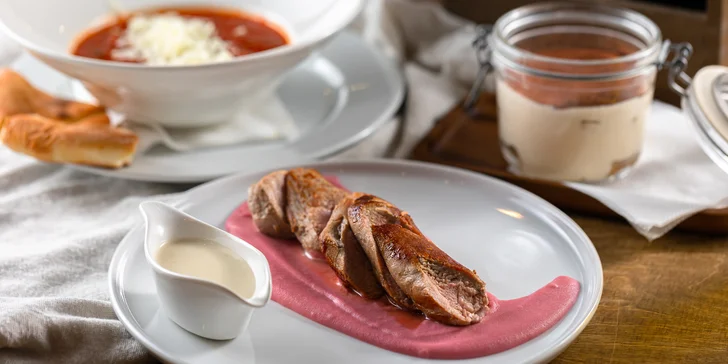 Romantické trojchodové degustačné menu v Le Torri