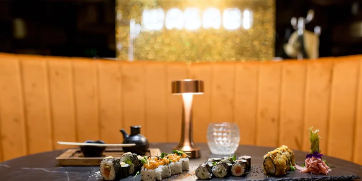 Lahodný Sushi set pre 2 osoby v Lobby Restaurant and Bar. Až 24 kusov!