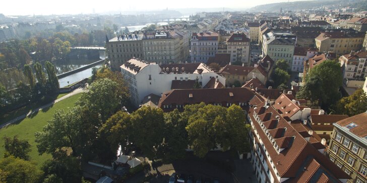 Dovolenka v srdci Prahy: luxusná izba, bohaté raňajky aj welcome drink
