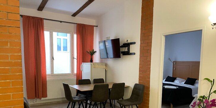 Moderné apartmány s kuchynkou v pražskom Karlíne pre pár aj rodinu