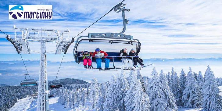 Celodenný skipass vo výnimočnom Winter Park Martinky na Martinských holiach