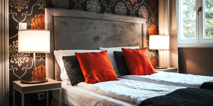 V súlade s prírodou: hotel obklopený parkom, s jazierkom, wellness a polpenziou