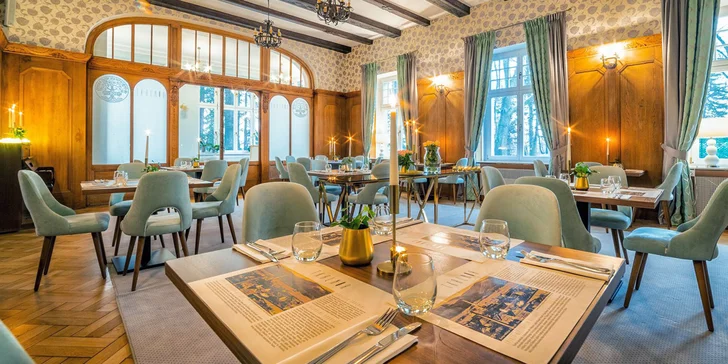 V súlade s prírodou: hotel obklopený parkom, s jazierkom, wellness a polpenziou