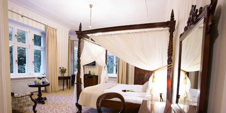 V súlade s prírodou: hotel obklopený parkom, s jazierkom, wellness a polpenziou